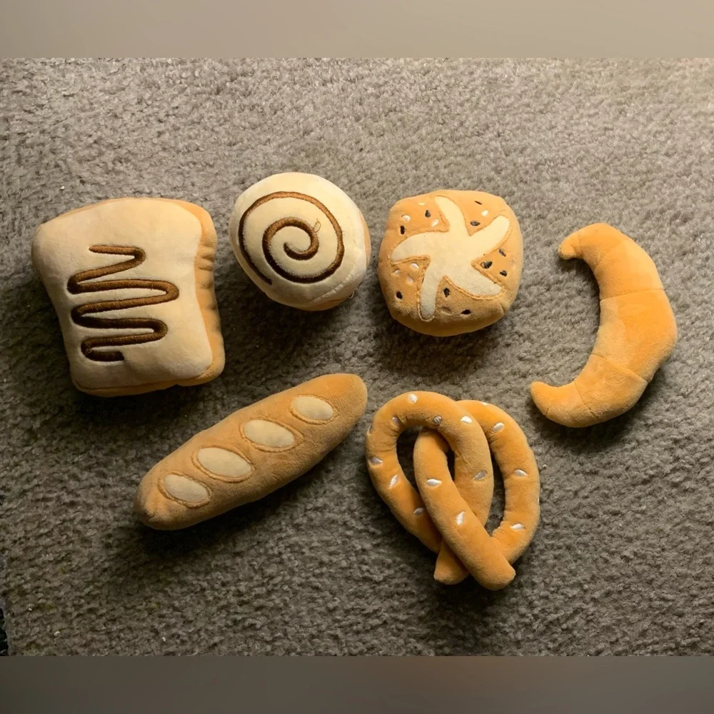 Bread Cat Toys - 6 pieces